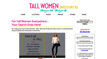 tall-women-resource.com