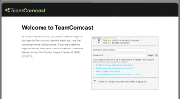 teamcomcast.com