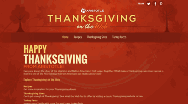 thanksgiving.aristotle.net