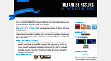 thefanlistings.org