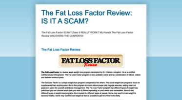thefatlossfactor-reviewed.blogspot.com