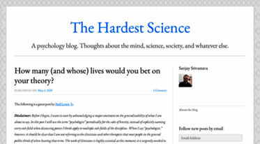 thehardestscience.com