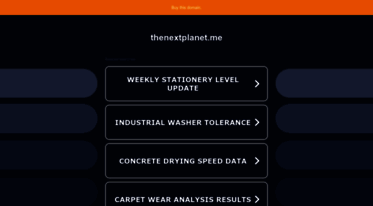 thenextplanet.me