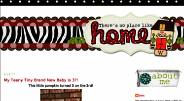 theresnoplacelikehomeblog.com