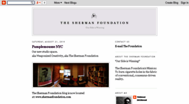 theshermanfoundation.blogspot.com