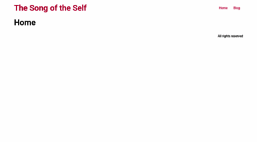 thesongoftheself.com