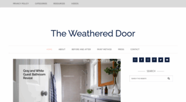 theweathereddoor.com