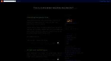 thisishowmymorningwent.blogspot.com