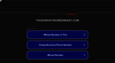 thisiswhatwomenwant.com