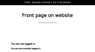 timemanagementrestaurant.com