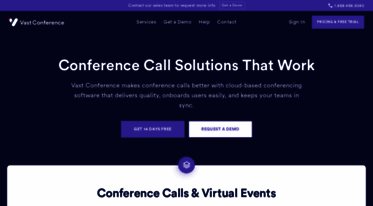 tollfreeconferencing.com