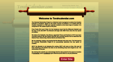 torahcalendar.com