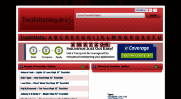 tracklistkatalog.de