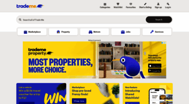 Get Trademe.co.nz news - Buy & Sell on NZ's #1 Auction & Classifieds ...