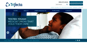 trifectalinens.com