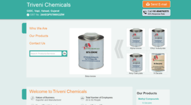 trivenichemicals.com