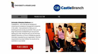 umaryland.castlebranch.com