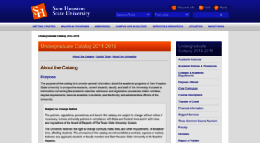 undergraduate-catalog-2014-2016.shsu.edu