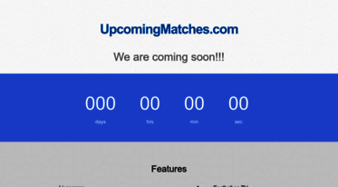 upcomingmatches.com