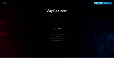 v8pbar.com