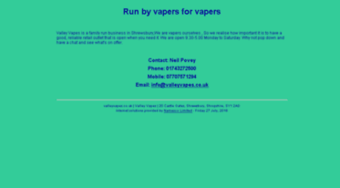 valleyvapes.co.uk