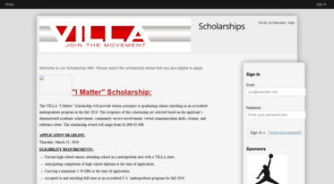 villa-scholarships.fluidreview.com