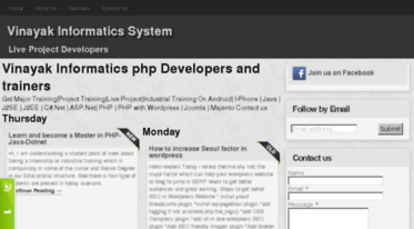 vinayakinformatics.com