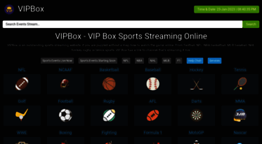 Get Vipbox.live news - VIPBox Sports Streams | Live VIPBoxTV Online