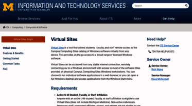 virtualsites.umich.edu