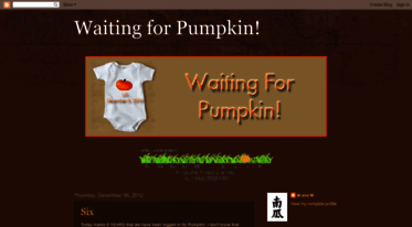waiting-for-pumpkin.blogspot.com