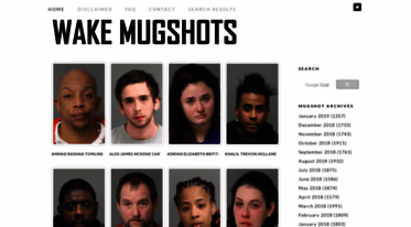 wake county recent arrests and mugshots