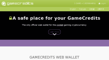 wallet.gamecredits.org
