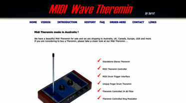 wave-theremin.com