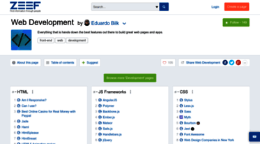 web-development.zeef.com