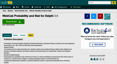 webcab-probability-and-stat-for-delphi.soft112.com
