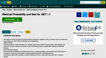 webcab-probability-and-stat-for-net.soft112.com