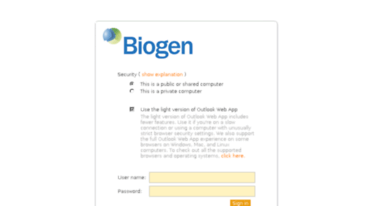 webmail.biogenidec.com