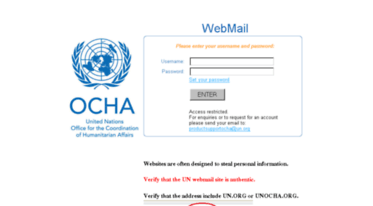 Get Webmail.unocha.org news - UN OCHA Webmail