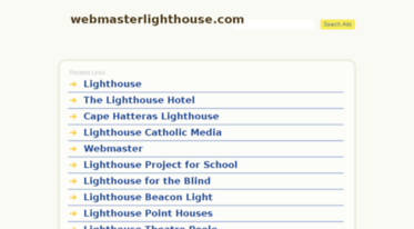 webmasterlighthouse.com