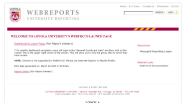 webreports.luc.edu