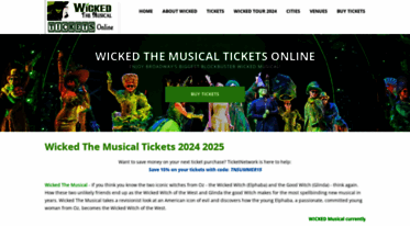 wickedthemusicalticketsonline.com