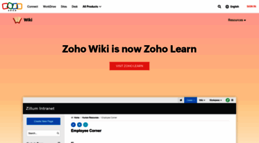 wiki.zoho.com