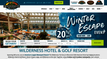 wildernessresort.com