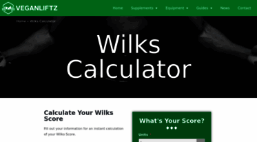 wilkscalculator.com