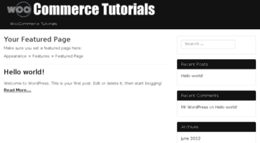 woocommercetutorials.com