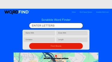 word finder scramble