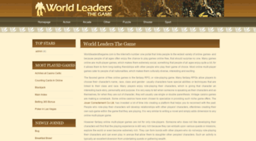 worldleadersthegame.com