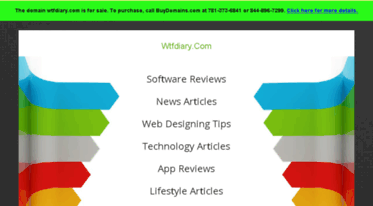 wtfdiary.com