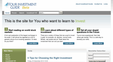 yourinvestmentguide.biz