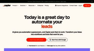 Automate your work today